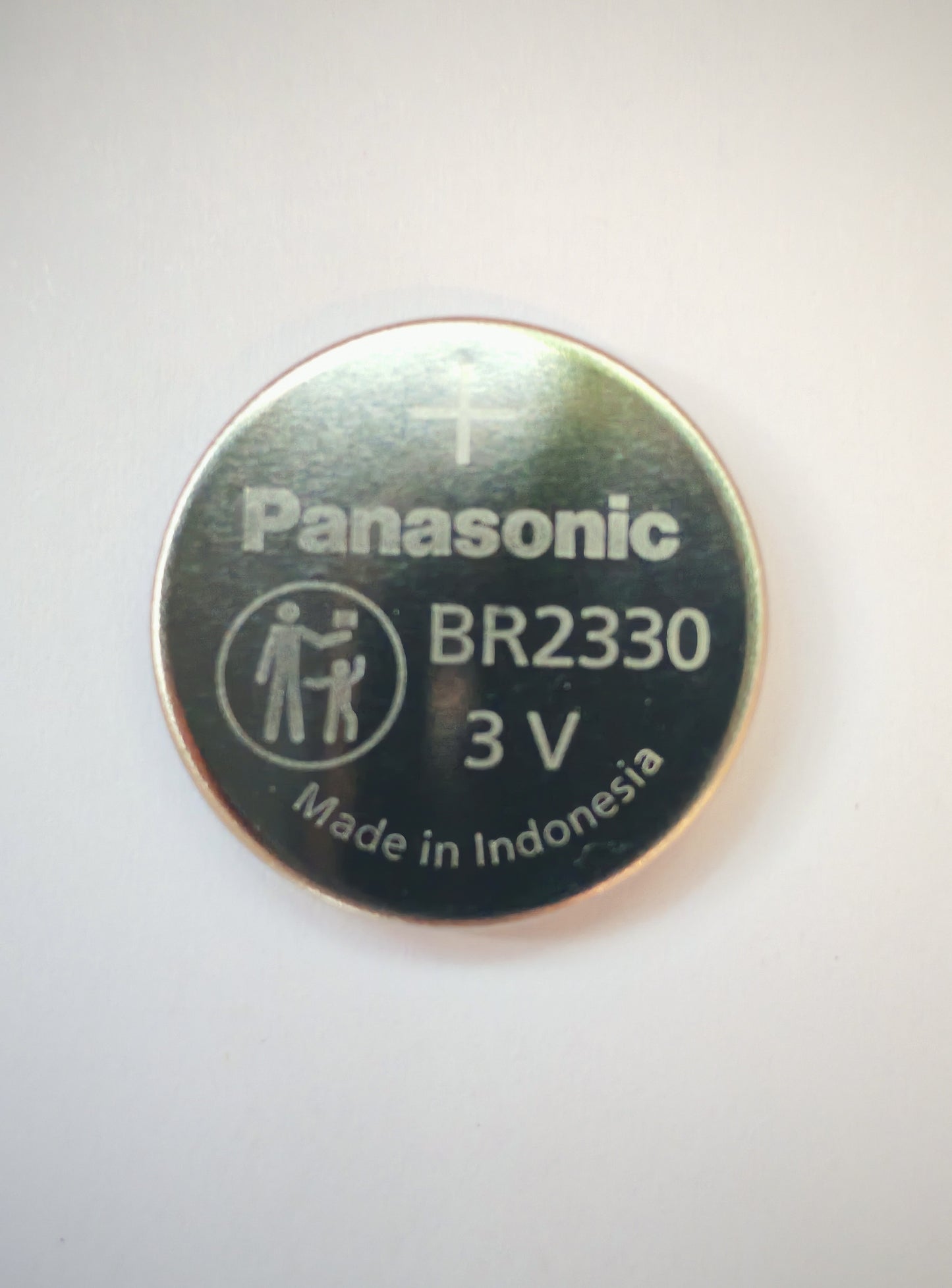 Piles PANASONIC BR2330 BR-2330 Pile au lithium 2330, 3 V, pile bouton (1 pièce)