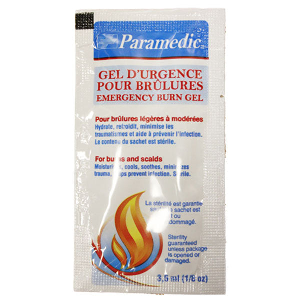 Pack de gel pour brûlures - Urgences paramédicales