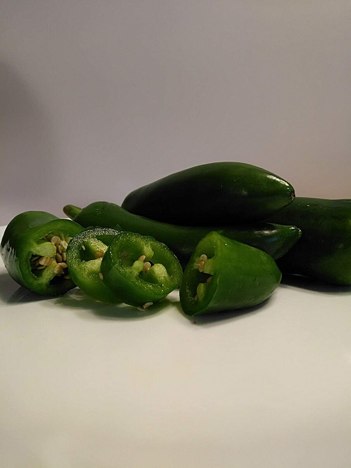 Piment Jalapeno précoce 50 graines de légumes - Capsicum annuum, piment mexicain pour salsa