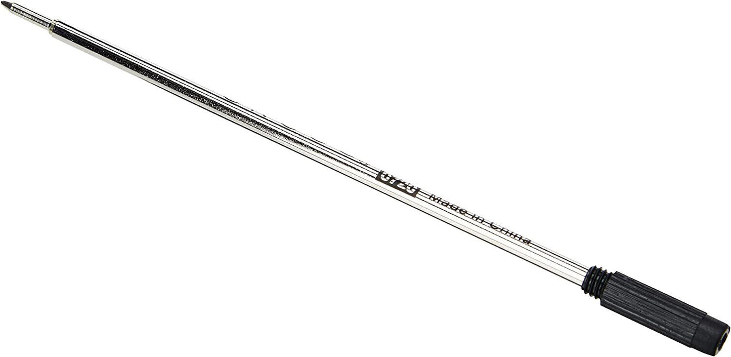1 paquet de recharges pour stylo à bille Cross, noir fin, 2 par carte, (8514-2)