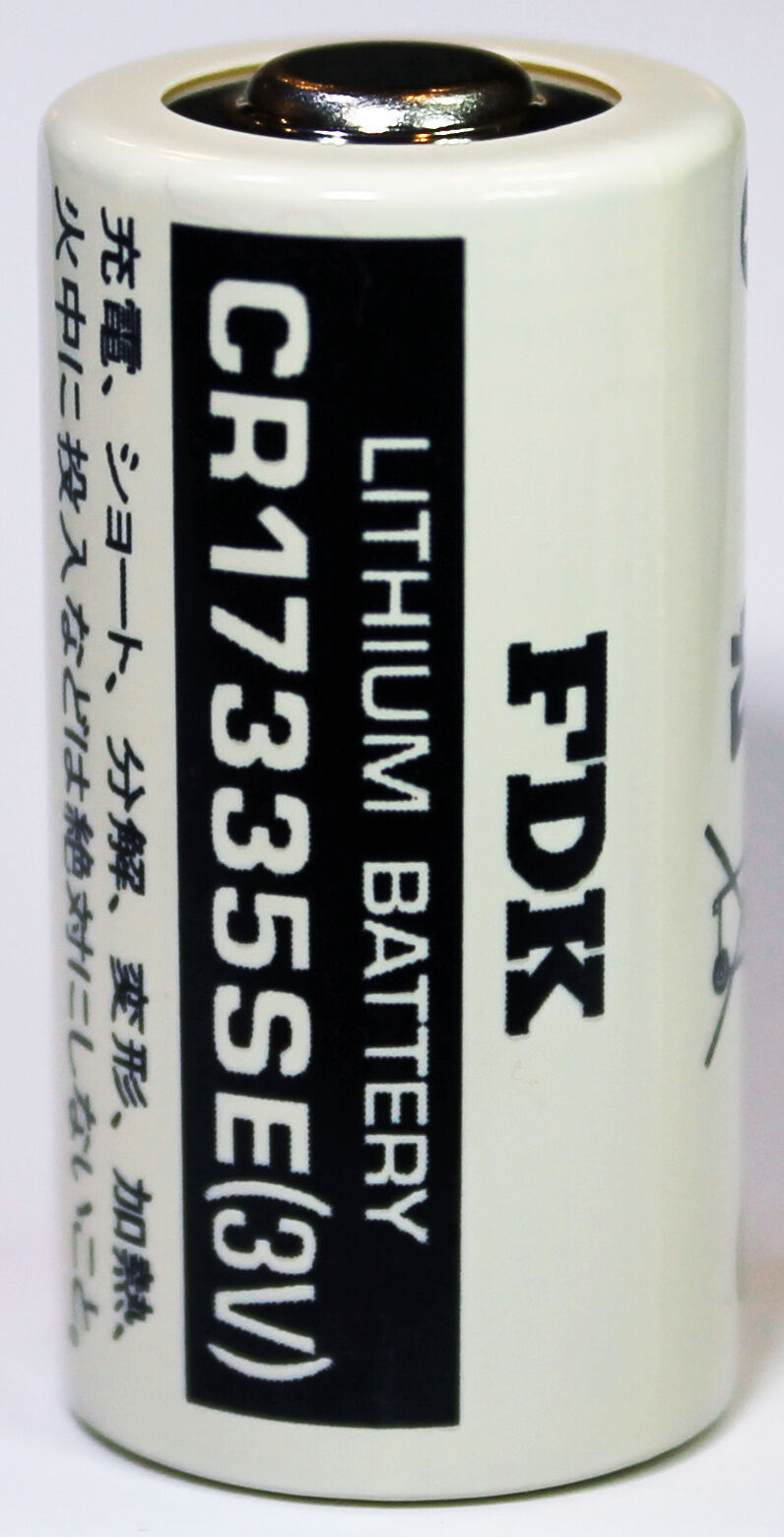 Pile au lithium 3 volts 2/3 A FDK Sanyo CR17335SE