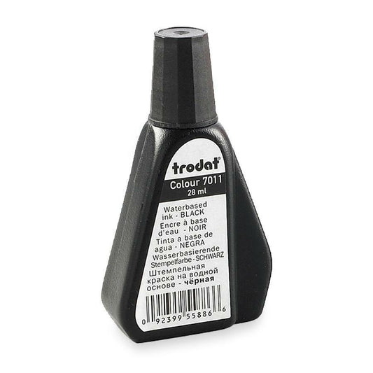Trodat 28 ml 7011 Stamp Pad Ink - Black