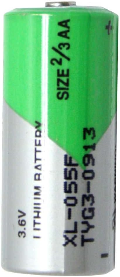 Batterie au lithium-chlorure de thionyle Xeno XL-055F ER14335 2/3AA STD 3,6 V 2 cellules (Li-SOCI 2) fabriquée en Corée