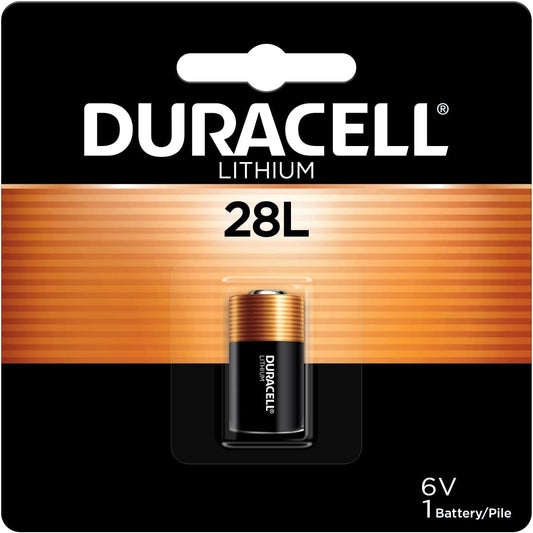 Pile au lithium Duracell 28L 6V Pile longue durée 1PC, 2CR11108, L544, PX28L 