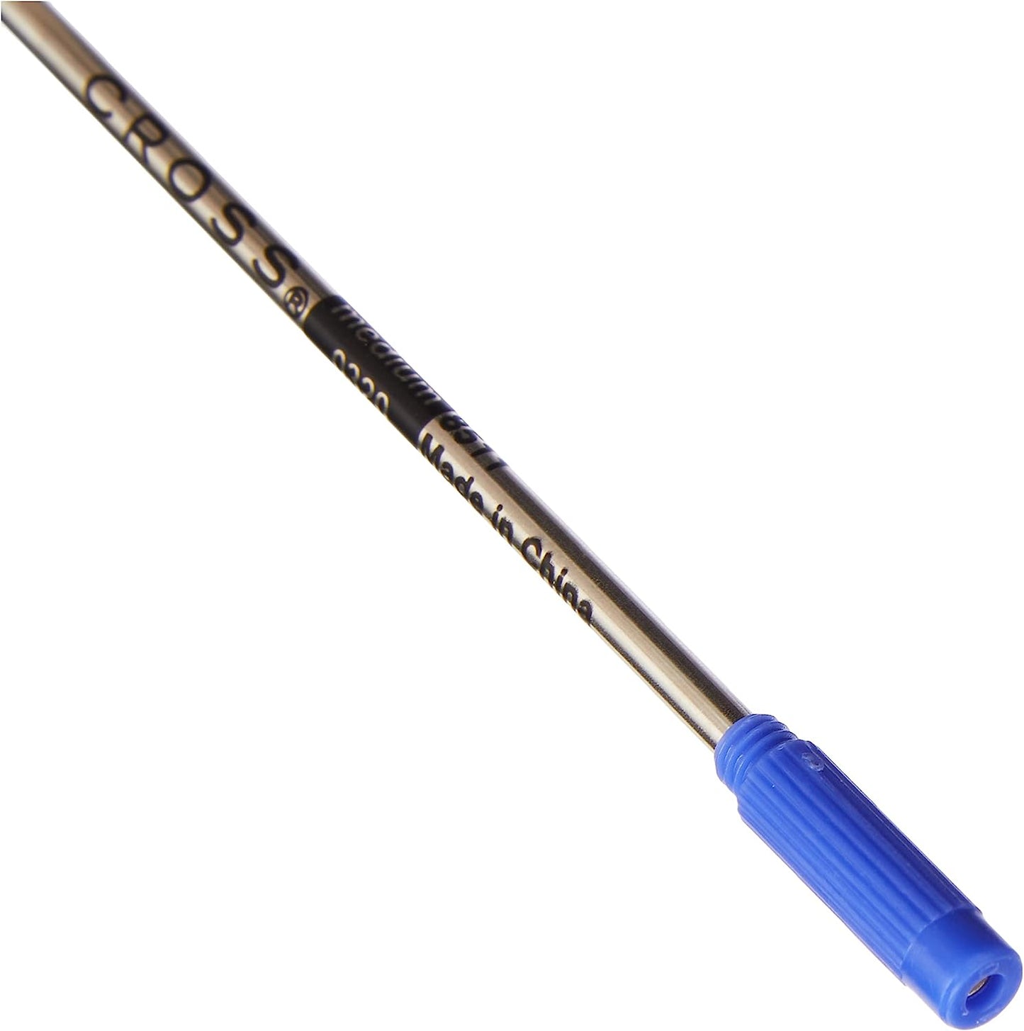 Recharges Cross 8511-2 pour stylos à bille, taille moyenne, encre bleue, 2/paquet (85112) 