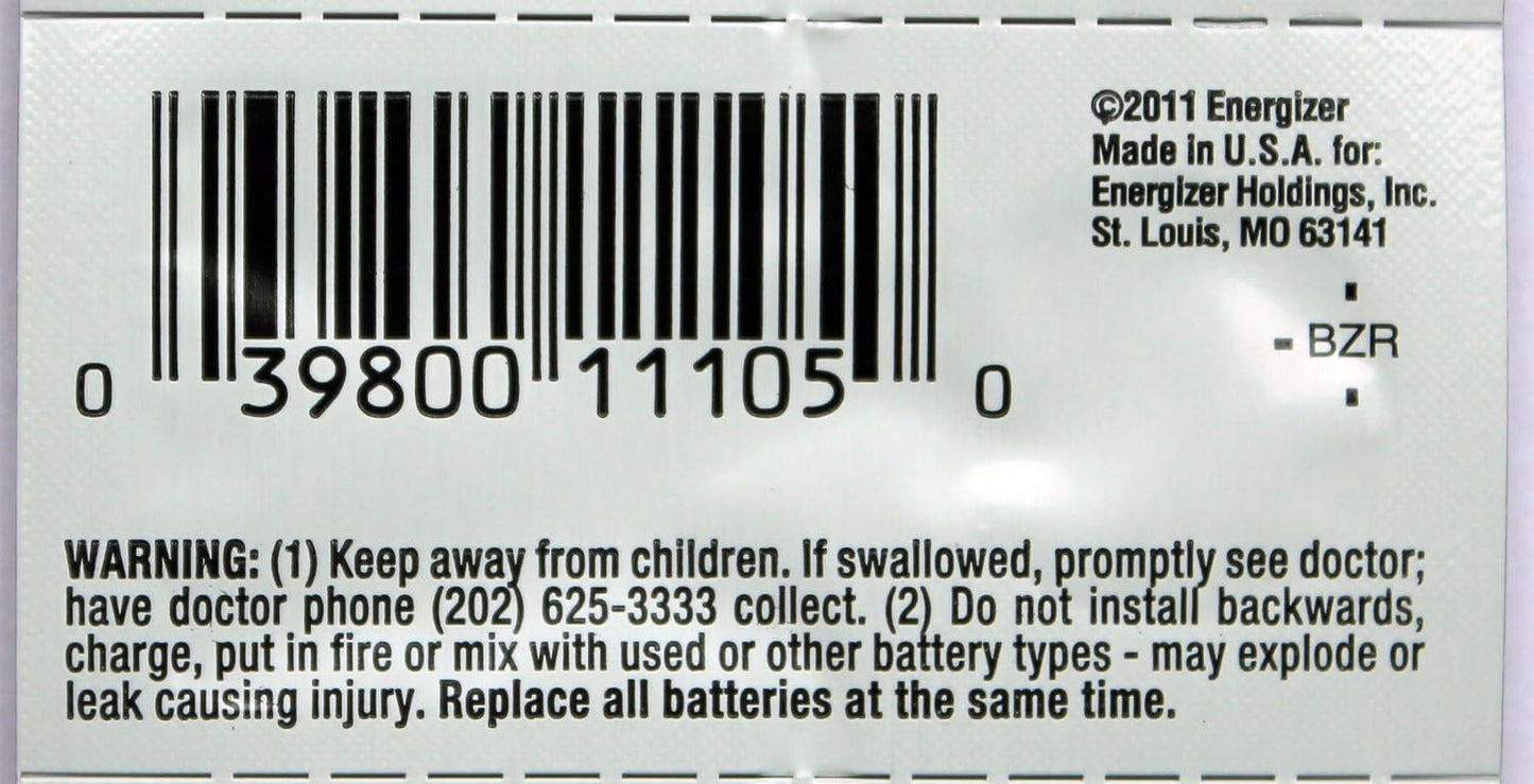 5PC Energizer 395 399 SR927SW, SR927W Silver Oxide Watch Battery USA Made 1.55V