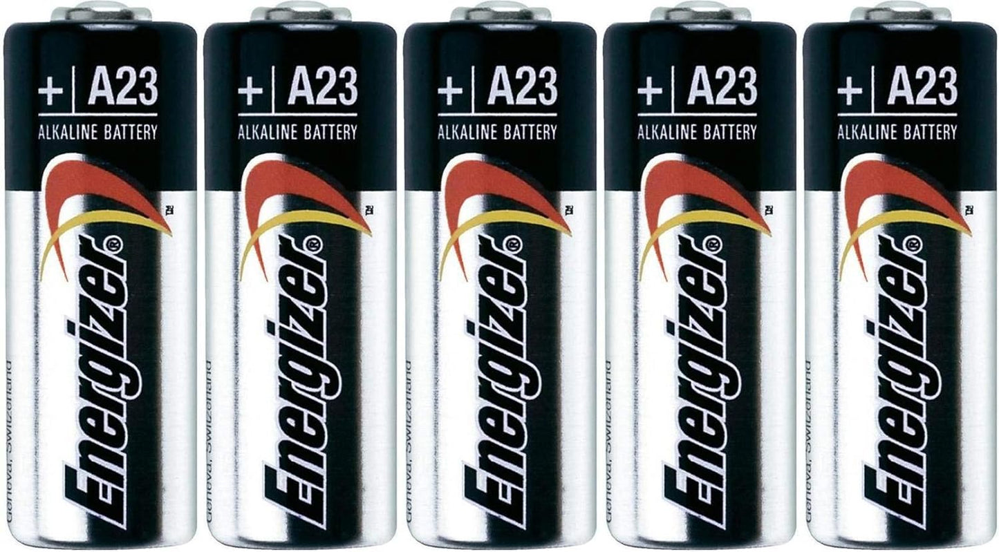 Lot de 5 piles alcalines Energizer NEW A23 12 V en vrac, meilleures d'ici 2028, MN21/23, GP23A 