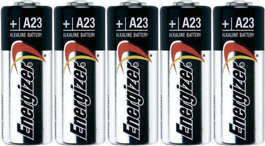 5PC Energizer NEW A23 12V Alkaline Bulk Batteries, Best by 2028, MN21/23, GP23A