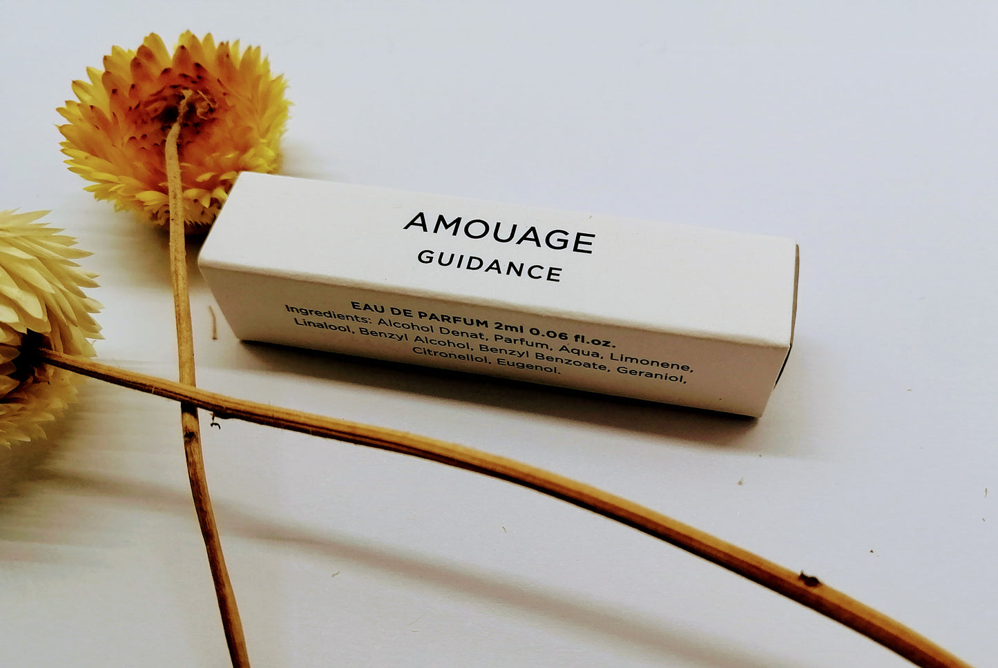 Guidance by Amouage Fragrance Sample 2ml Vial Spray New Factory Sealed