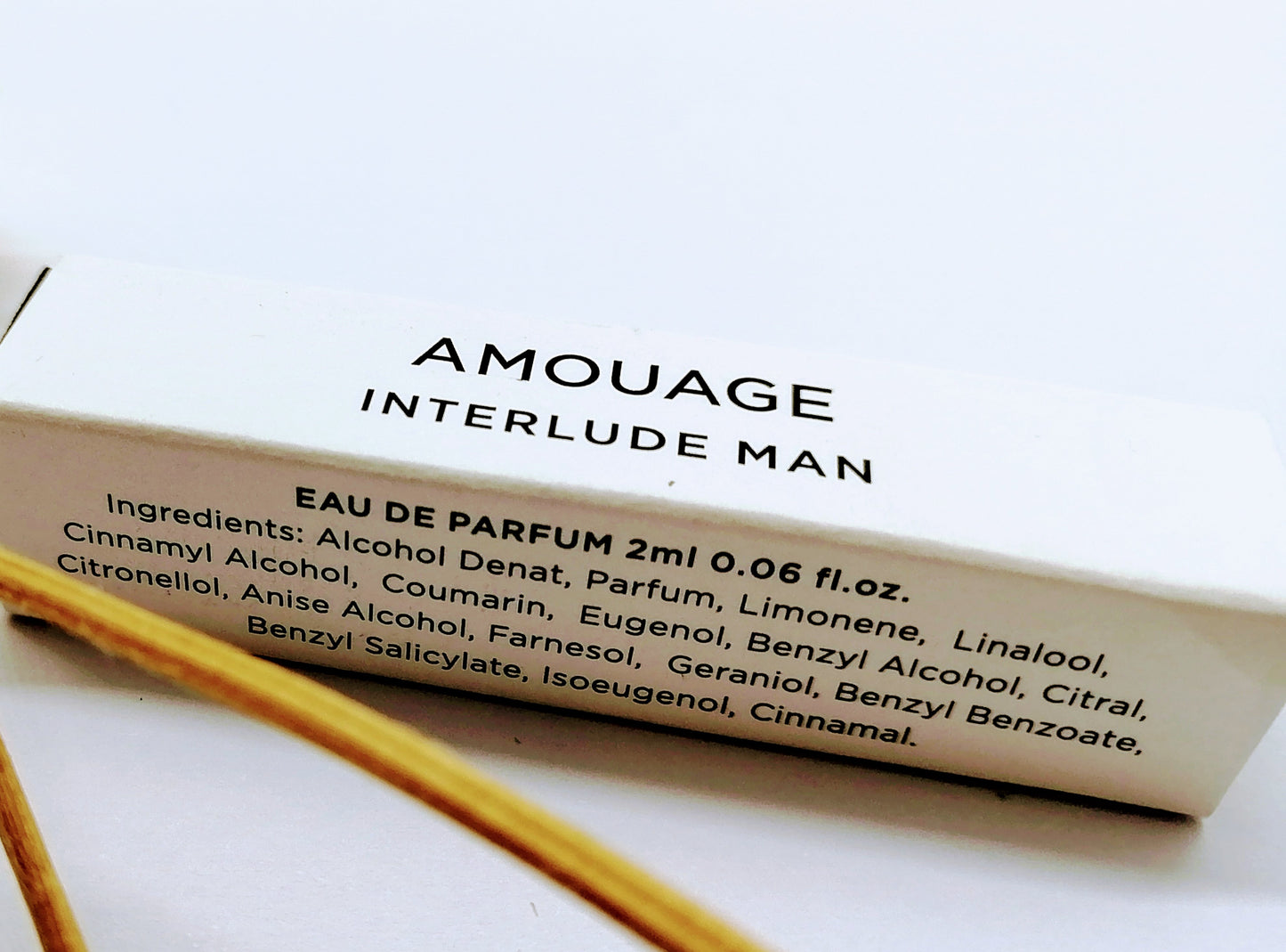 AMOUAGE INTERLUDE MAN Fragrance Sample Vial Spray New Factory Sealed