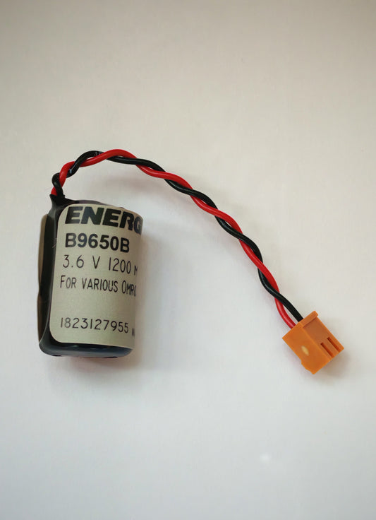 Batterie de remplacement Energy+ B9650B pour Omron CPM2A-BAT01, CG1H, CJ1G, CJ1H, CQM1H