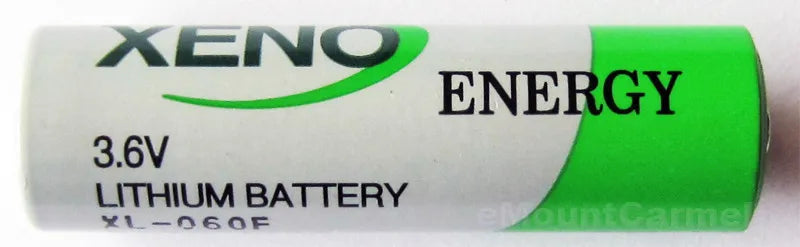 Lot de 2 piles lithium-ion AA 3,6 V Xeno XL-060F LS14500, TL-2 14500, LS-14500 