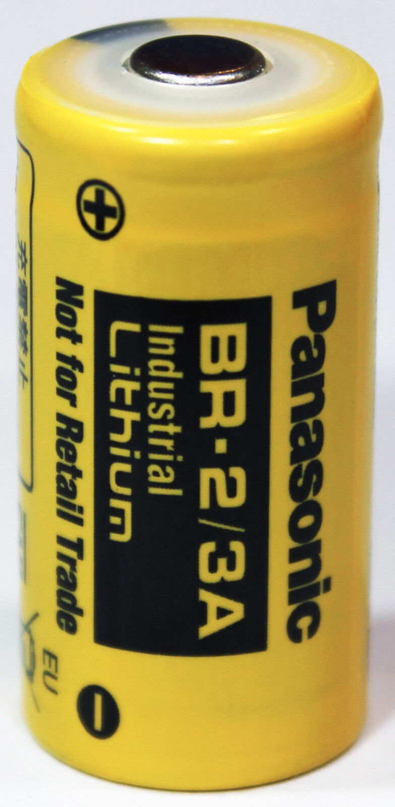 2PC Panasonic BR-2/3A BR-2/3ASSP 3V Lithium Battery BR17335, BR2/3ASSP BR2/3A 3V, Non-Rechargable