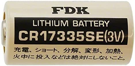 Pile au lithium 3 volts 2/3 A FDK Sanyo CR17335SE