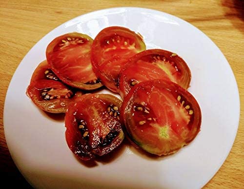 Graines de tomates violettes Cherokee biologiques Hundredfold 30 graines de légumes – Heirloom sans OGM pour salade ou sandwich 