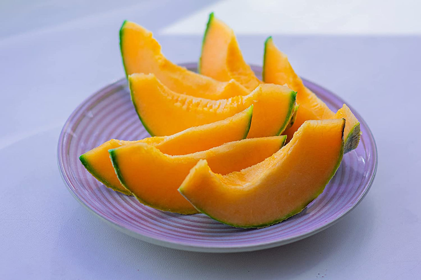 Melon doux Honey Rock 30 graines - Cucumis melo Melon cantaloup héritage non OGM, pour la plantation 