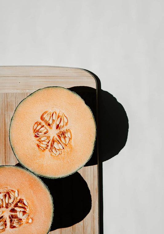 Melon doux Honey Rock 30 graines - Cucumis melo Melon cantaloup héritage non OGM, pour la plantation 