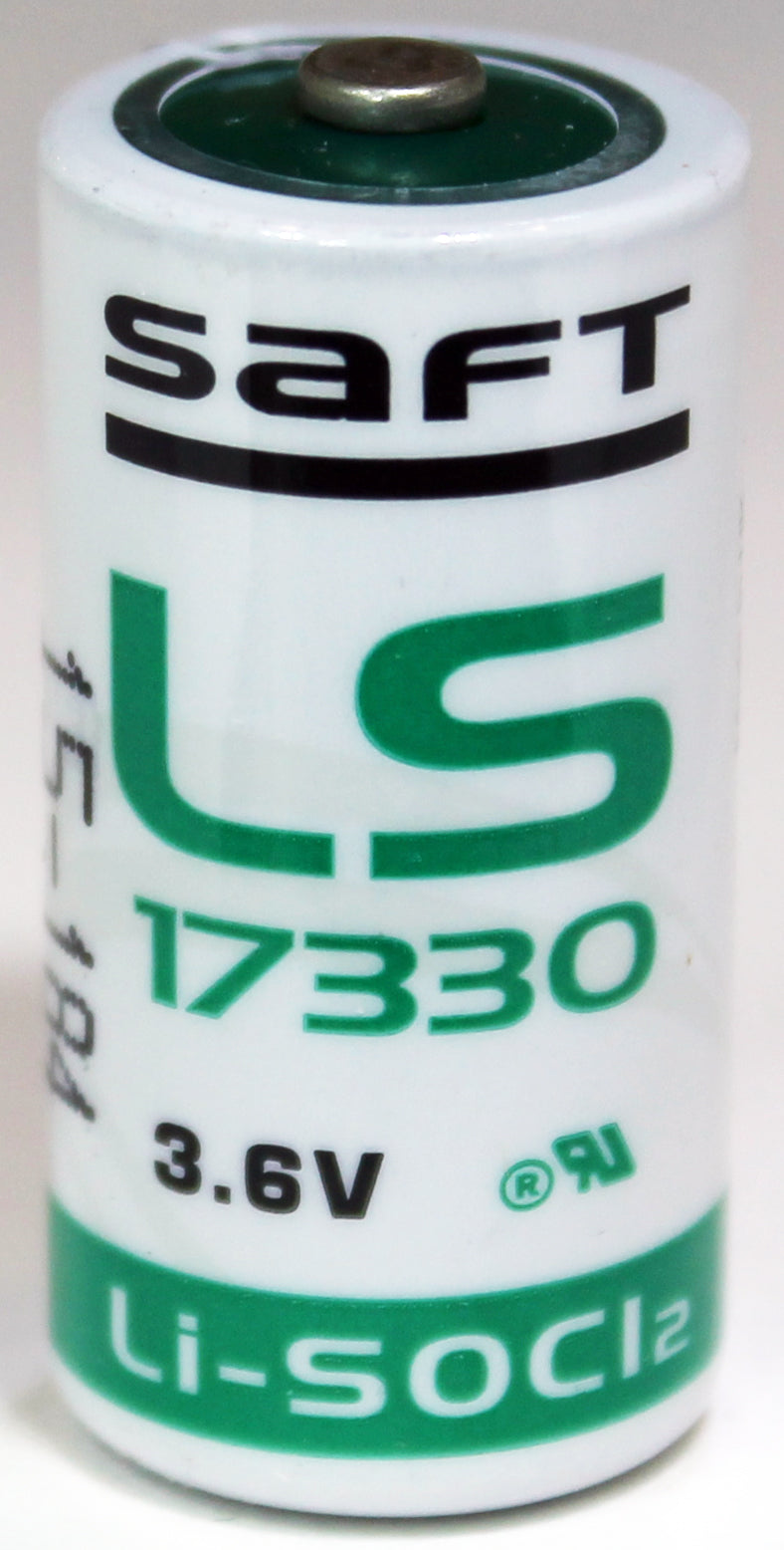 Saft LST17330 - 3.6 Volt 2/3 AA 2100 Mah Lithium Battery Cell 3.6V