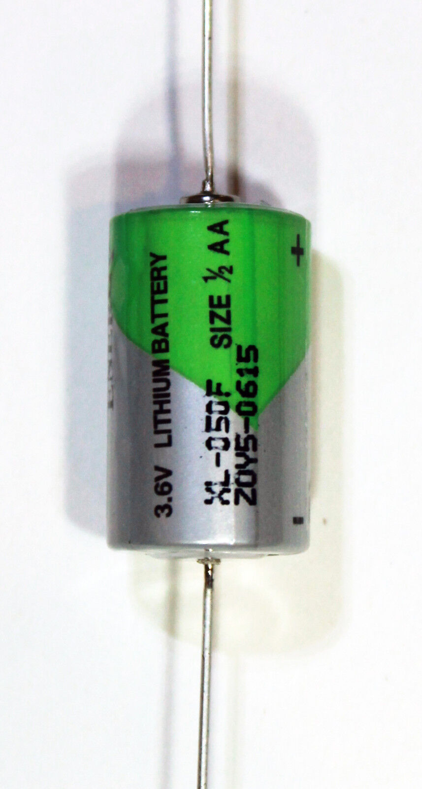 2PC Xeno 1/2AA 3.6V XL-050F-AX Lithium Thionyl Chloride Axial Leads Korea Made