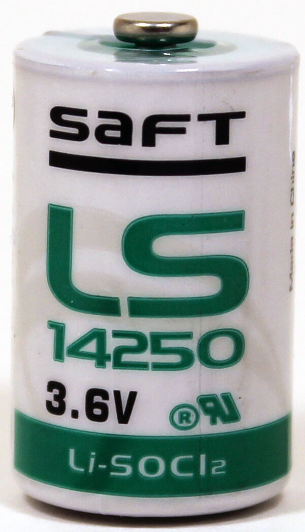 1PC Saft LS-14250 1/2 AA 3.6V Lithium Primary Battery LS14250 LS 14250 - New