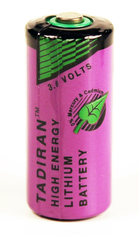1 pile au lithium Tadiran 2/3AA, TL-5955 pour applications grand public/industrielles, batterie au chlorure de thionyle au lithium 3,6 V TL 5955