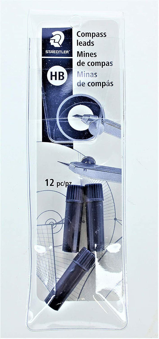 Mines de rechange pour compas Staedtler Un paquet contenant 12 mines de compas
