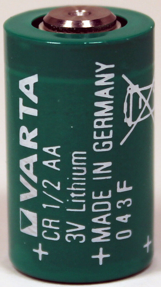 1 pile au lithium Varta CR1/2 AA 3 V CR14250, fabriquée en Allemagne CR-1/2-AA