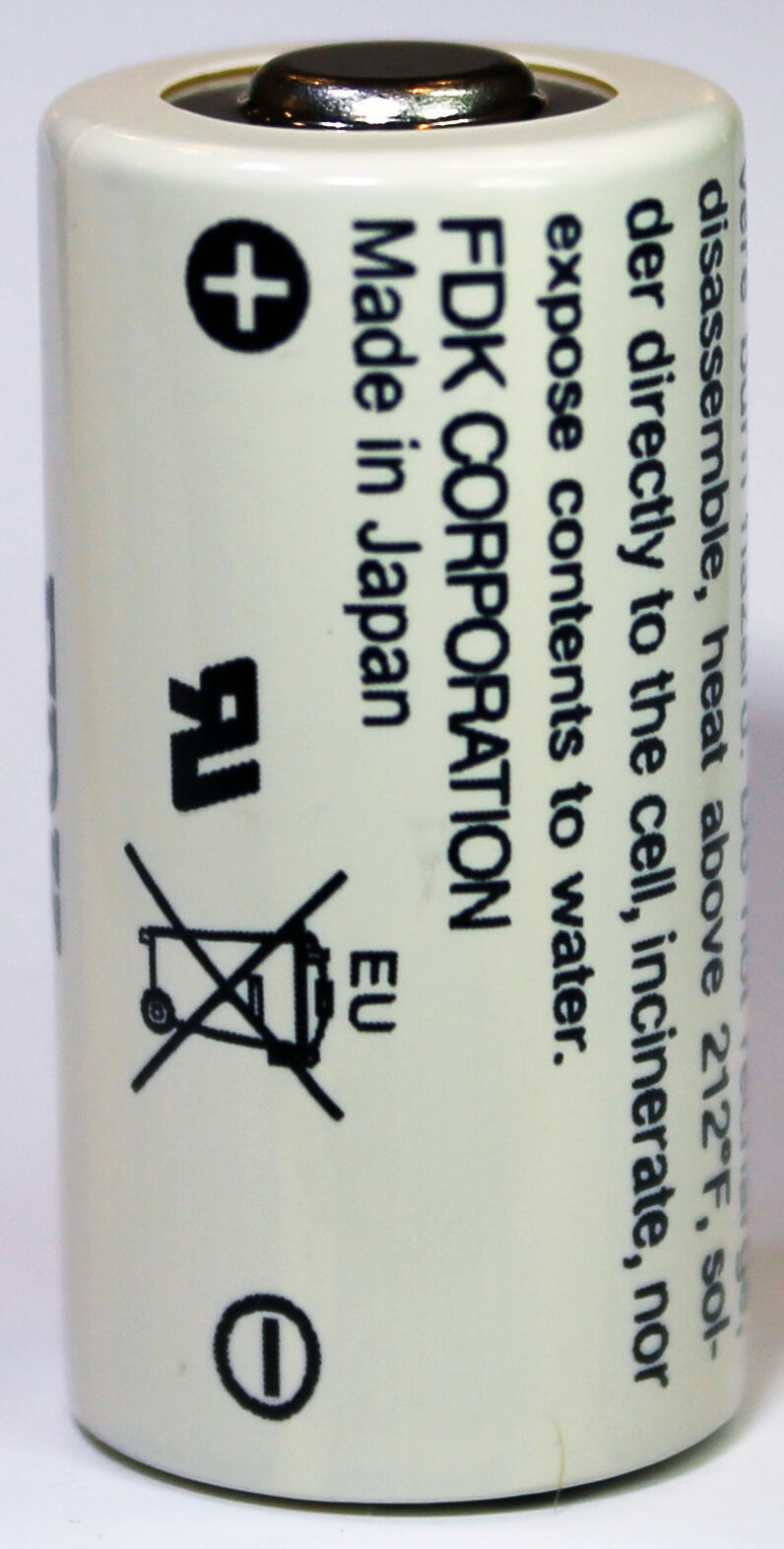 Pile au lithium 3 volts 2/3 A FDK Sanyo CR17335SE